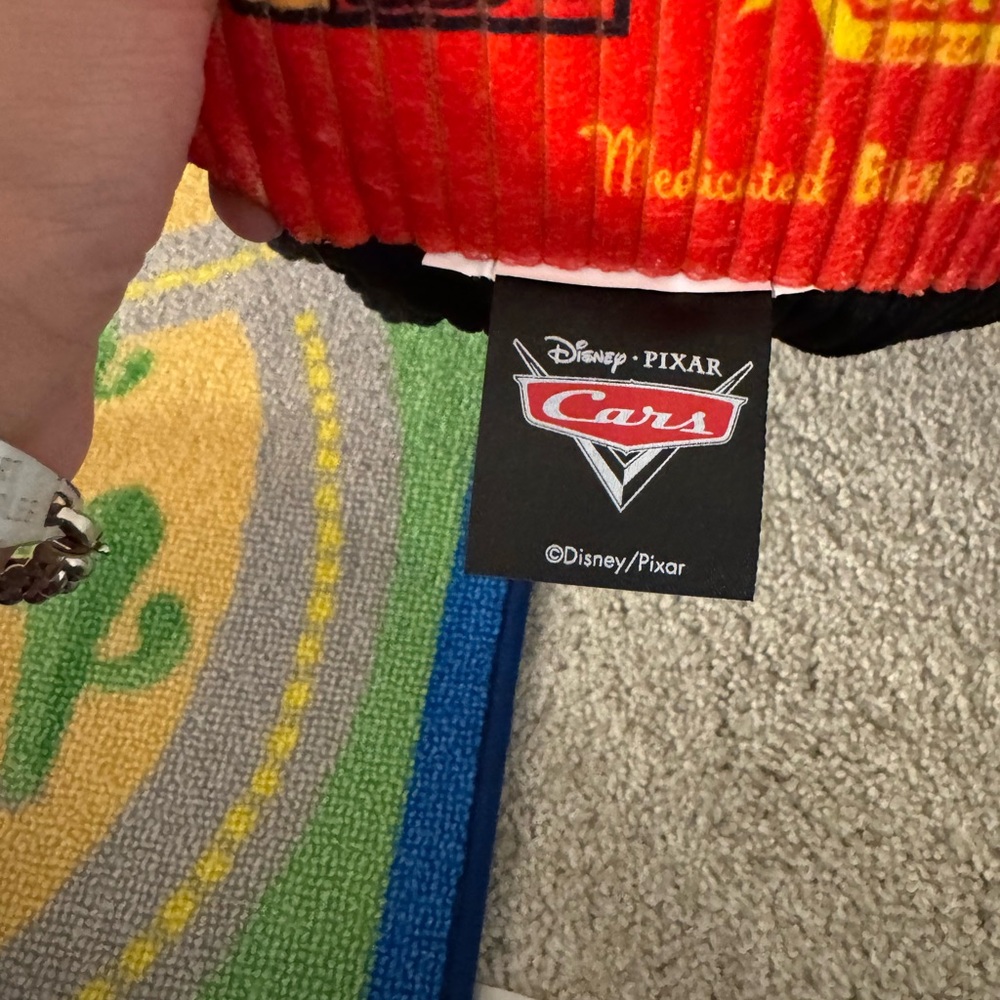 Disney Cars Floor Rug Playmat and Lightning McQueen Pillow Buddy - Picture 8 of 10